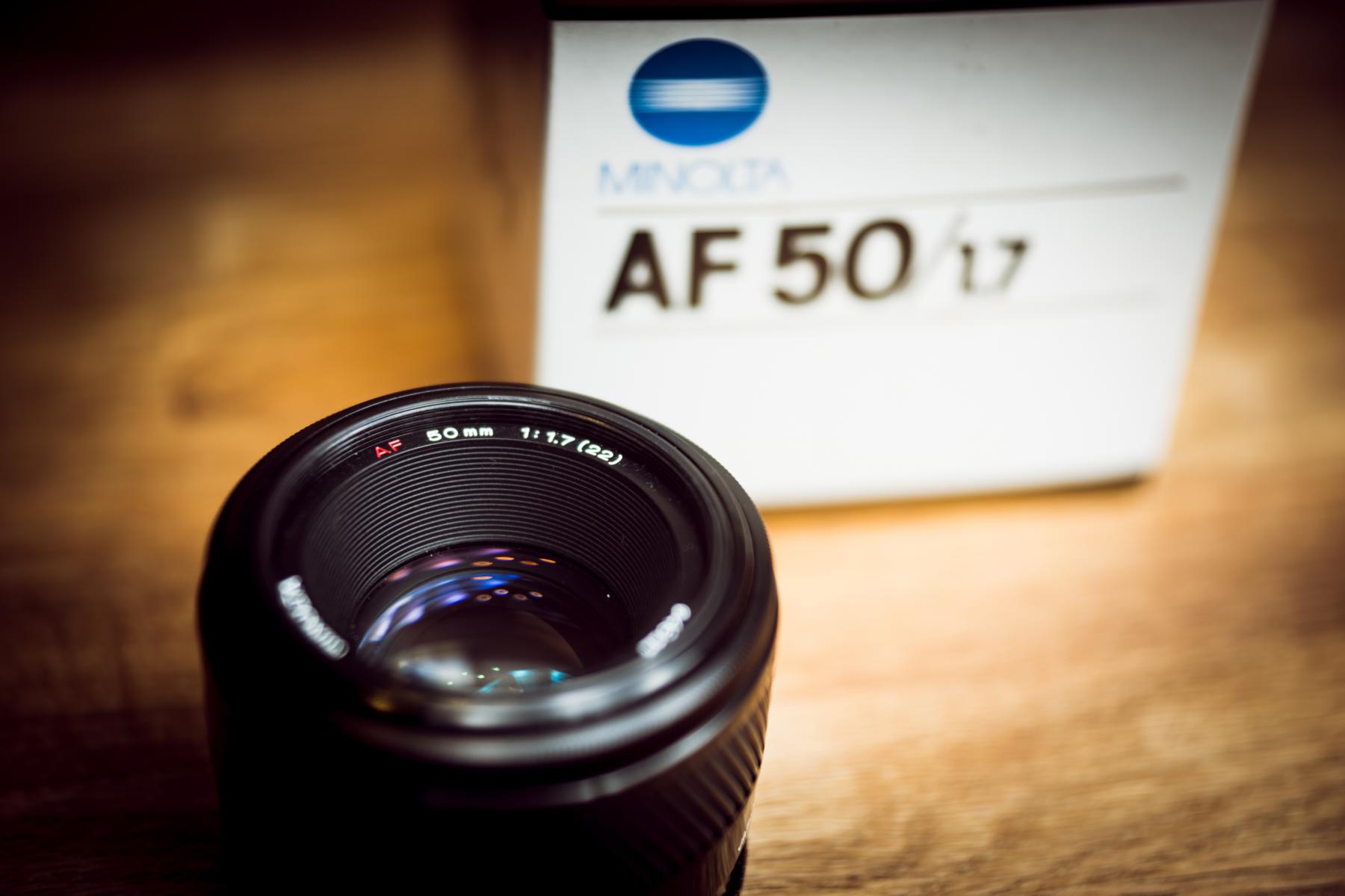 Minolta AF 50mm f1.7